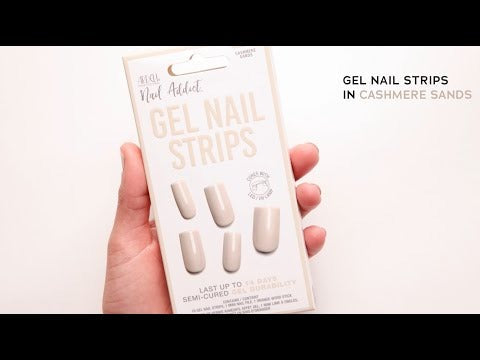 Nail Addict Gel Nail Strips - Pure Paprika