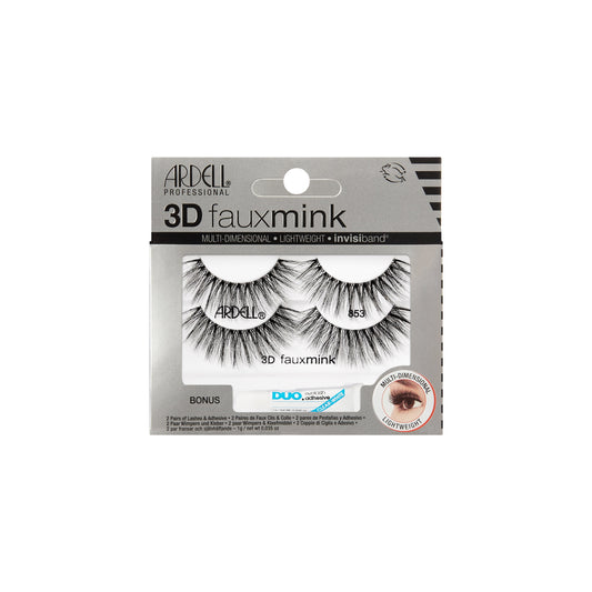 3D Faux Mink 853, 2-Pairs