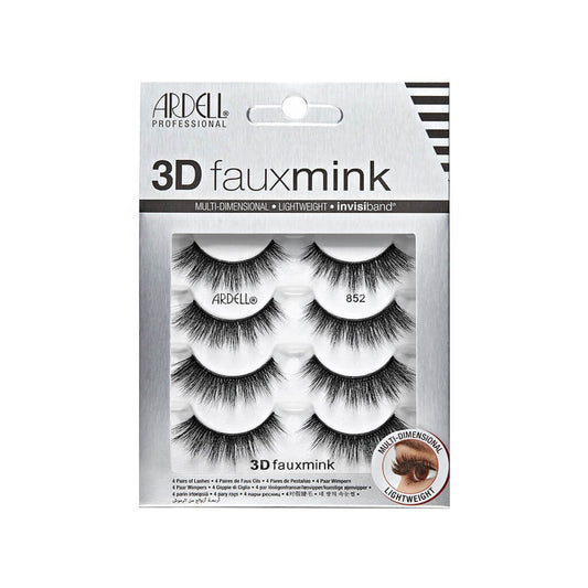 3D Faux Mink 852, 4-Pairs