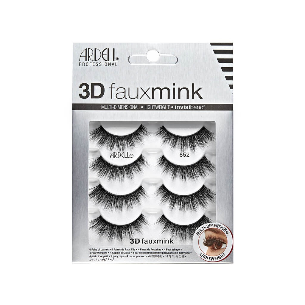 3D Faux Mink 852, 4-Pairs