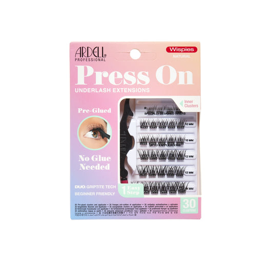 Press On Wispies Natural 30 ct + Applicator