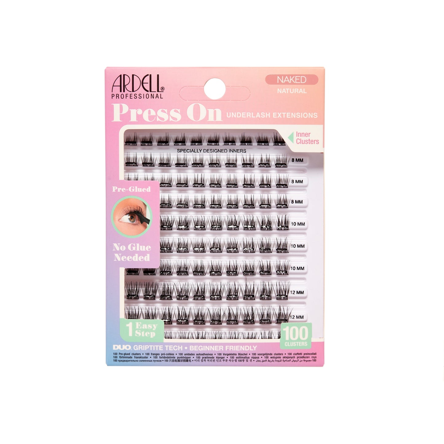 Press On Naked Natural, 100-Count