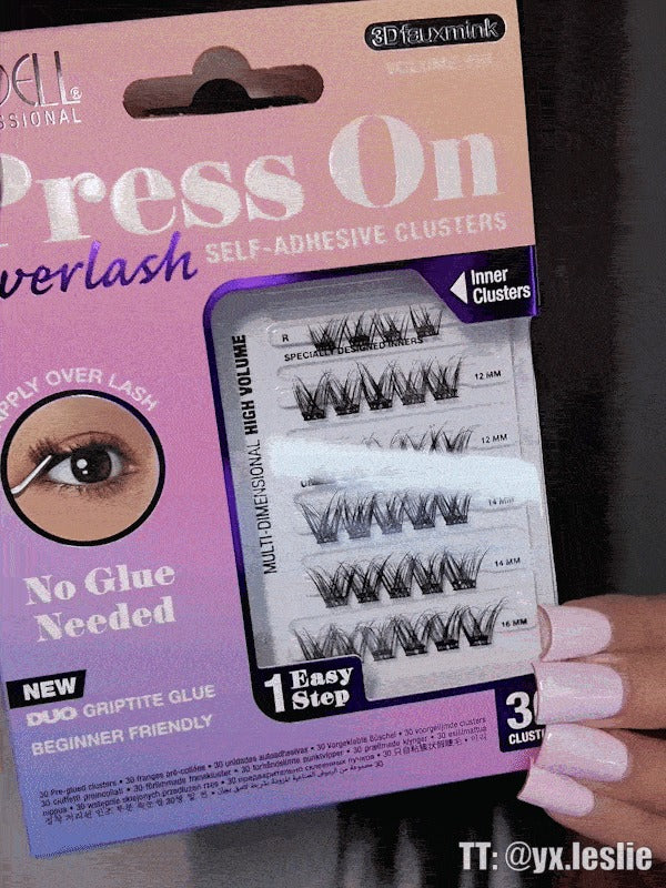 Press On Overlash 3D Fauxmink Volume 858