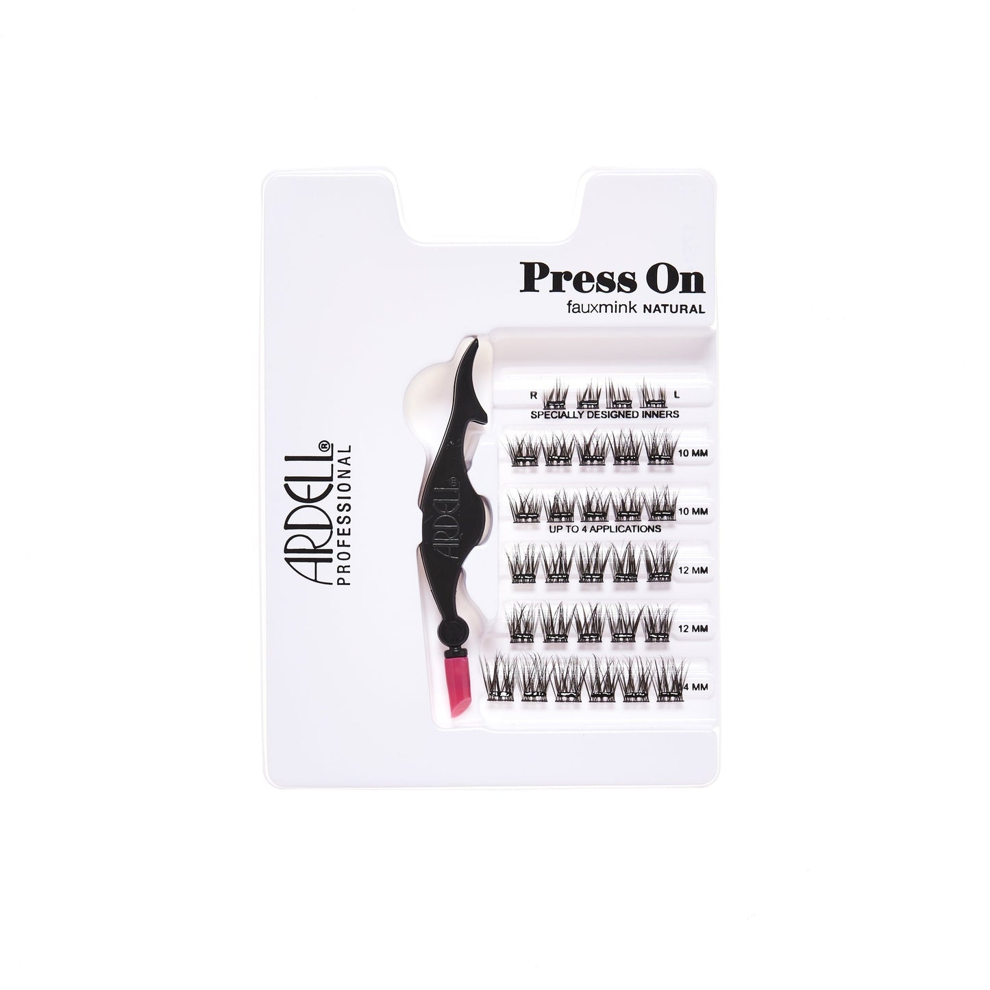 Press On Fauxmink Natural 30 ct + Applicator