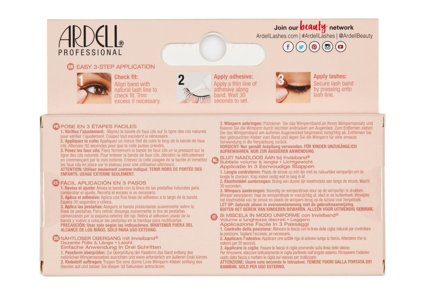 Naked Lashes 428, 4-Pack