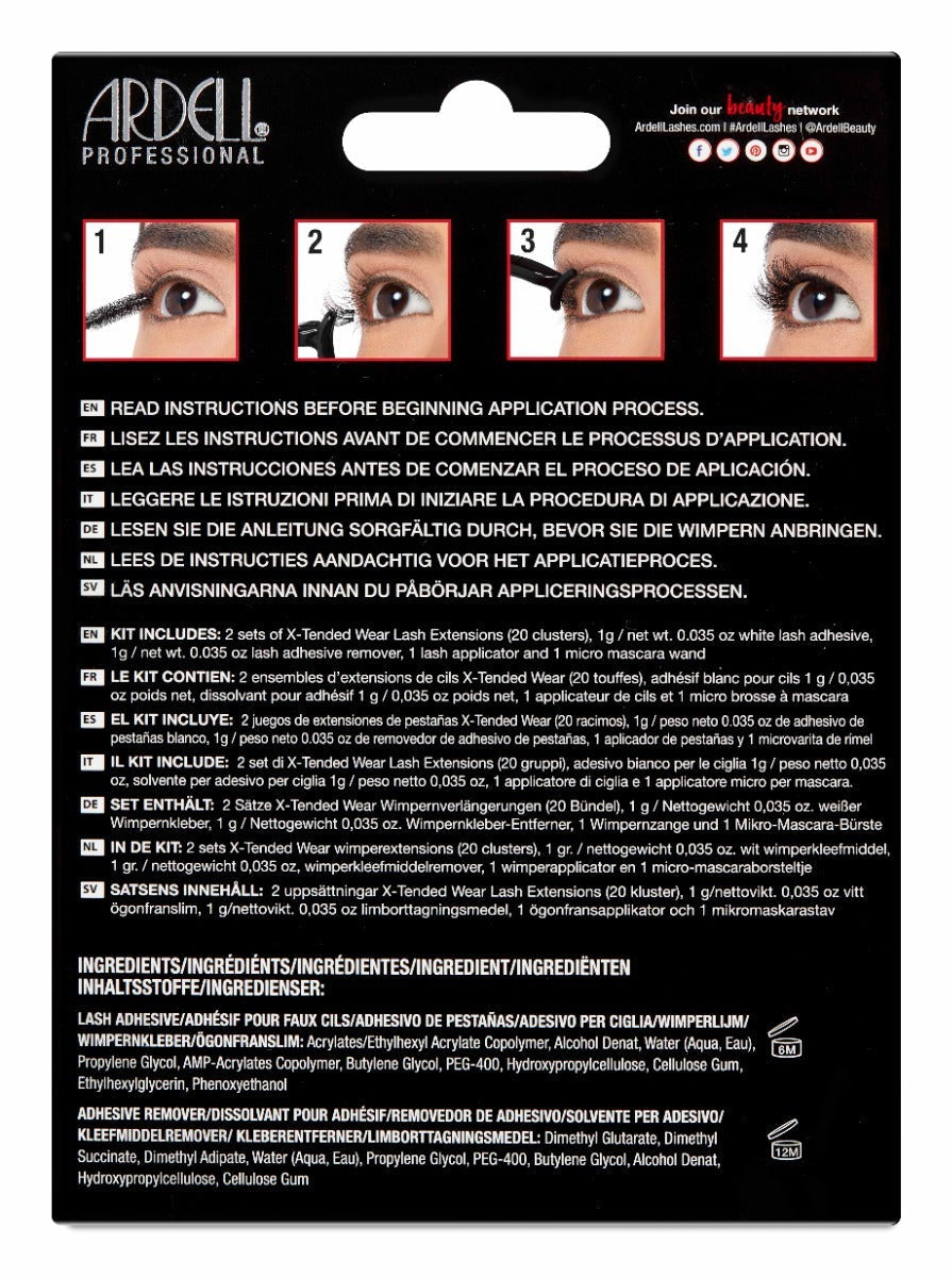 X-Tended Wear Lash System Kit, Lash 105