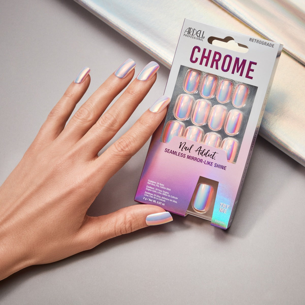 Nail Addict Chrome Retrograde