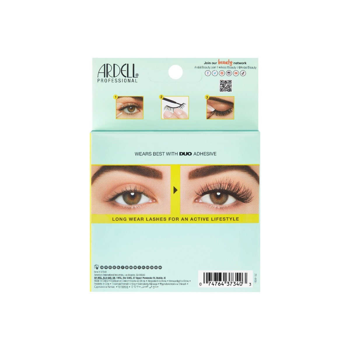 Active Lash Pump'n, 4-Pairs