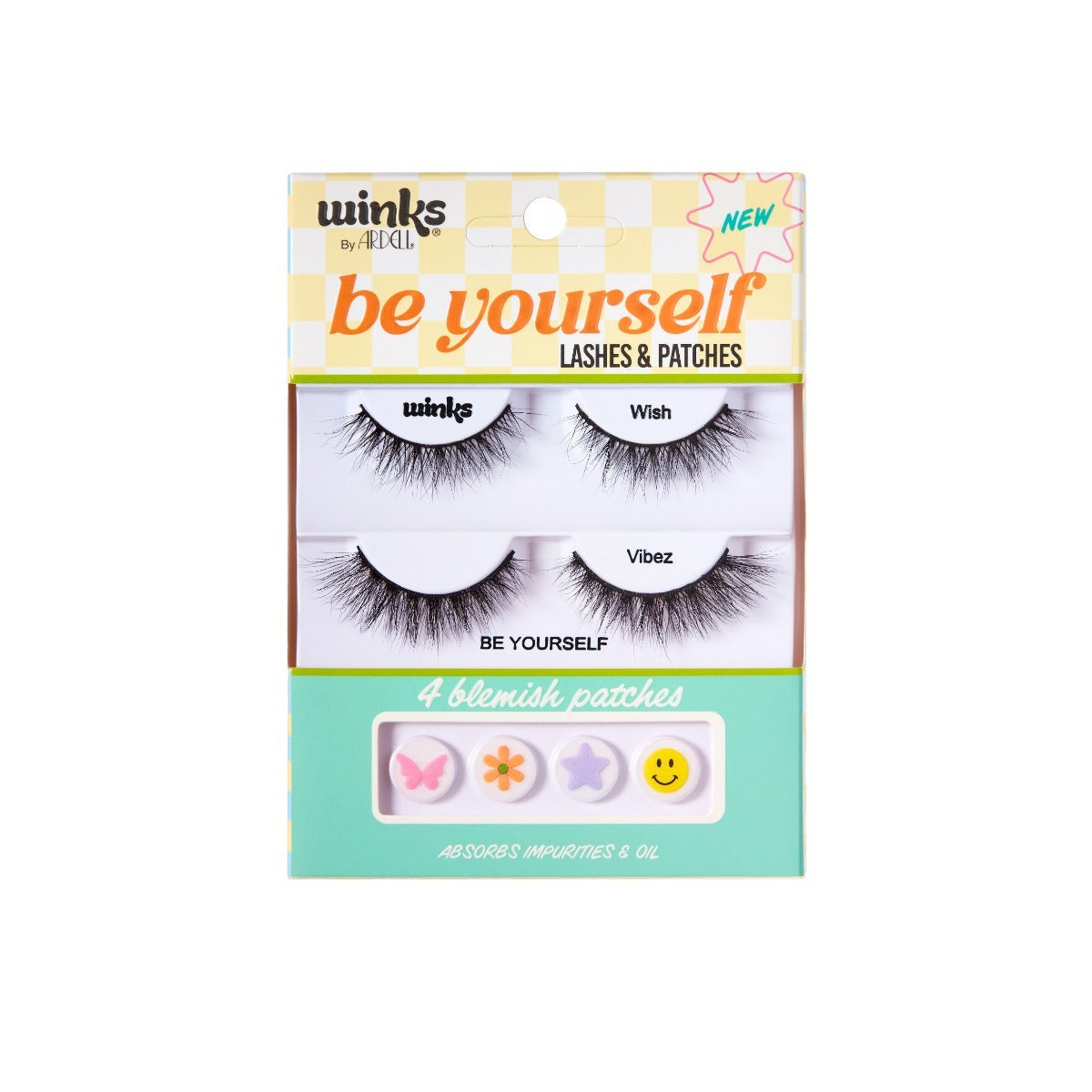 Winks Be Yourself Lashes & Patches, Wish + Vibez