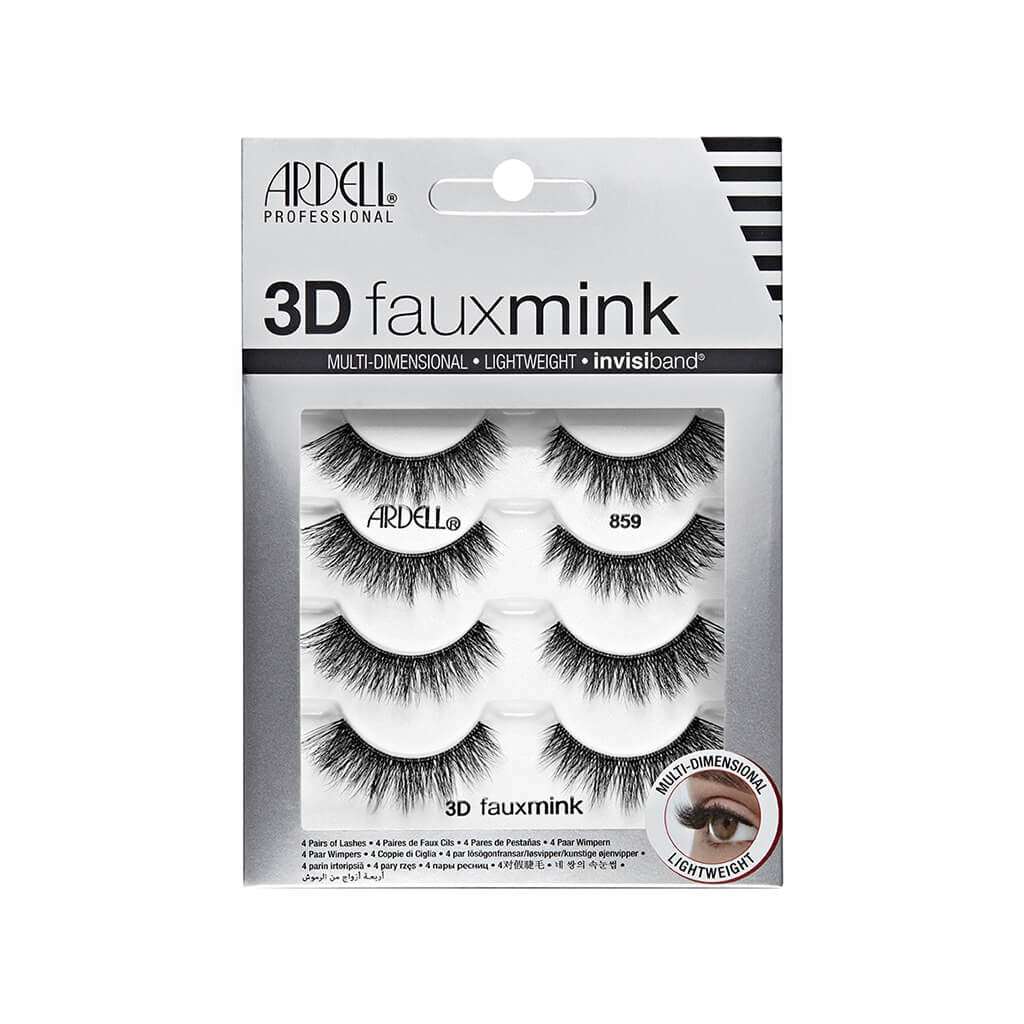3D Faux Mink 859, 4-Pairs