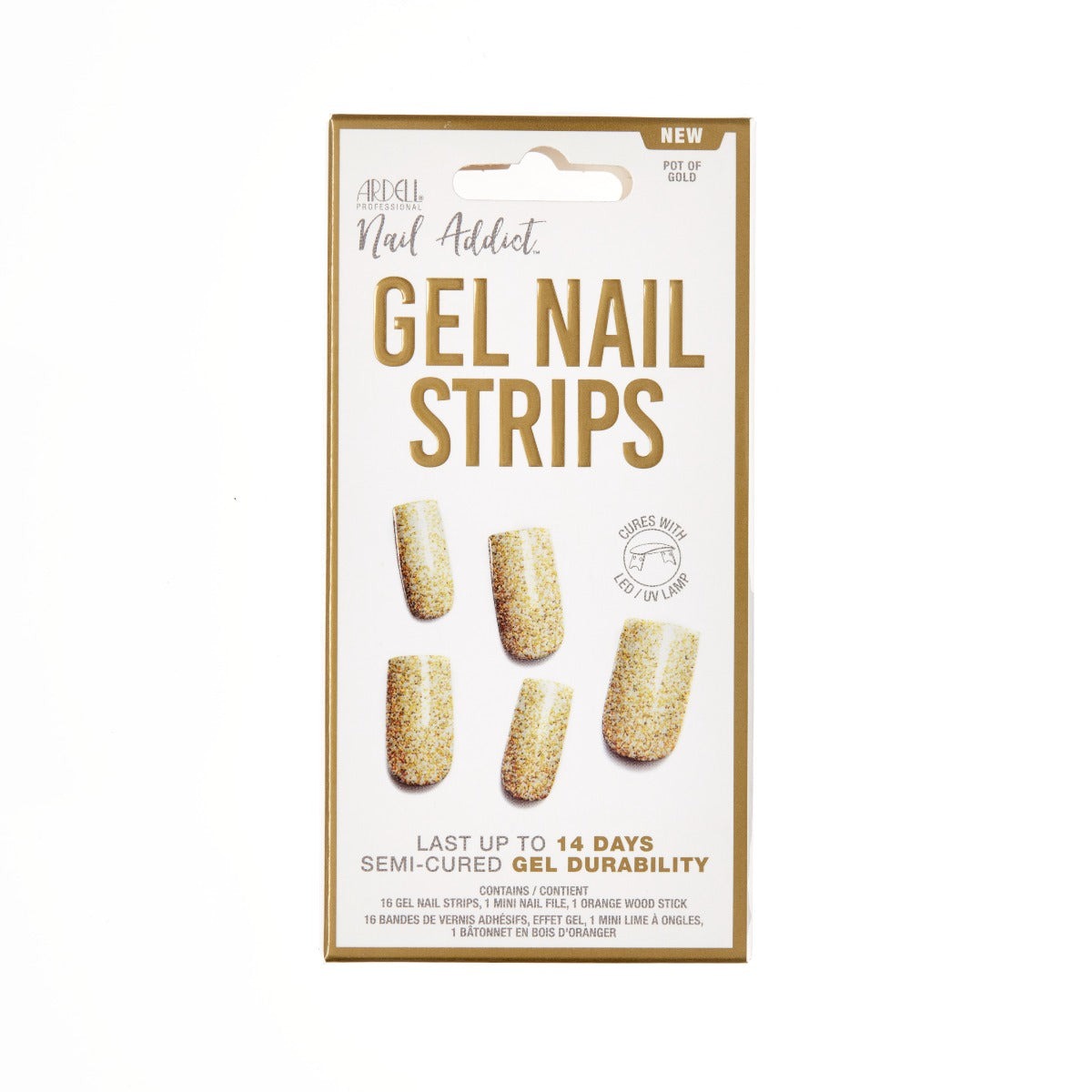 Nail Addict Gel Nail Strips - Pot of Gold
