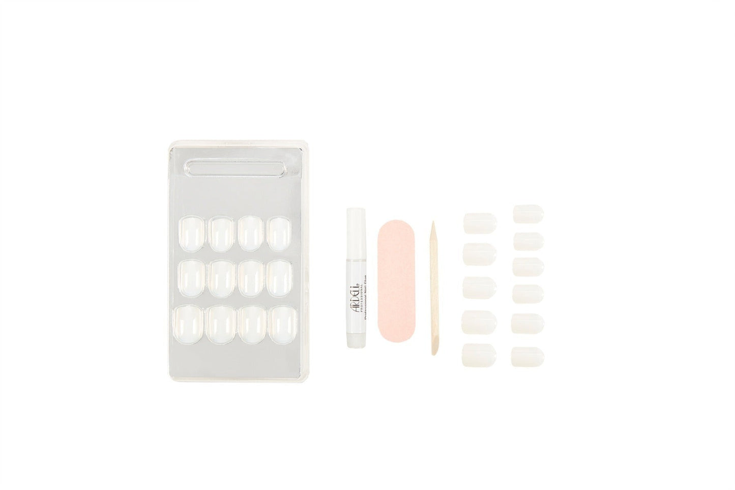 Nail Addict Premium Artificial Nail Set, Natural Long