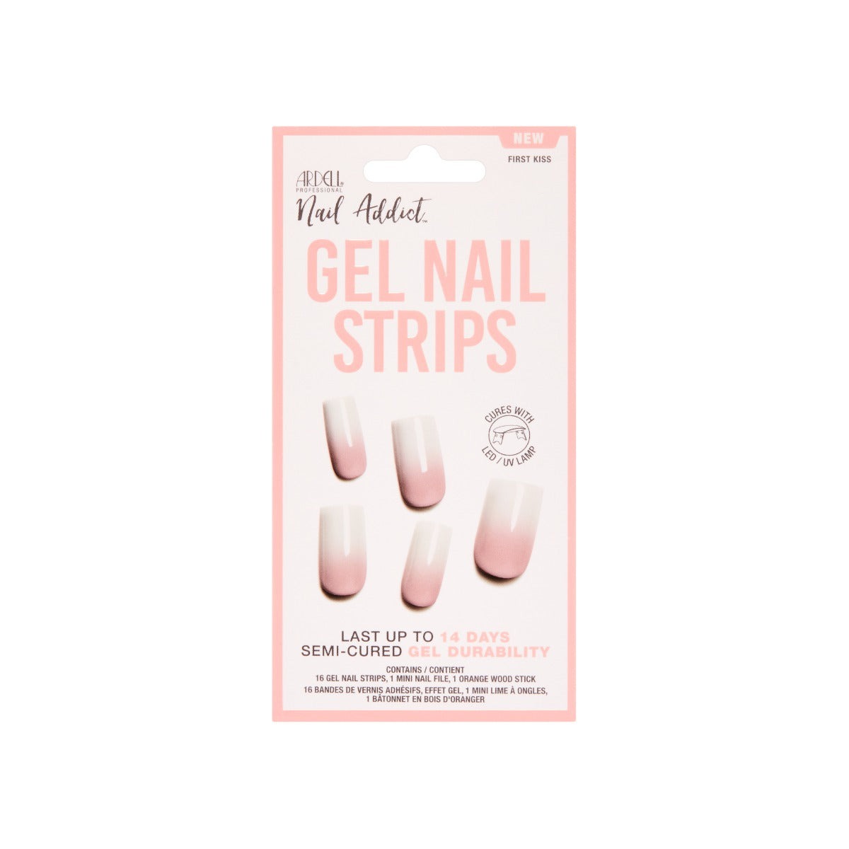 Nail Addict Gel Nail Strips - First Kiss