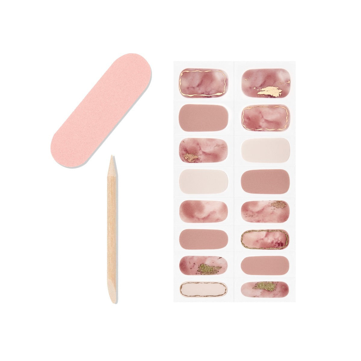 Nail Addict Gel Nail Strips - Cheers to Rosé