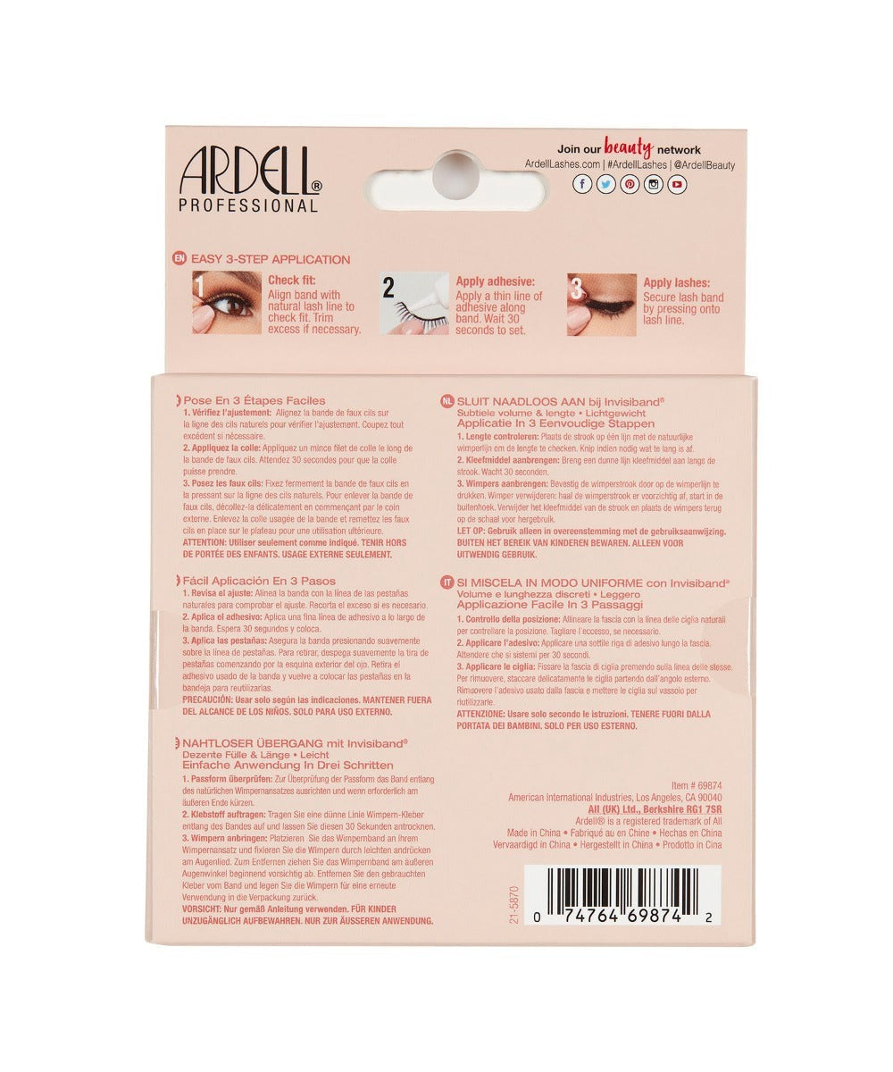 Naked Lashes 424, 4-Pairs