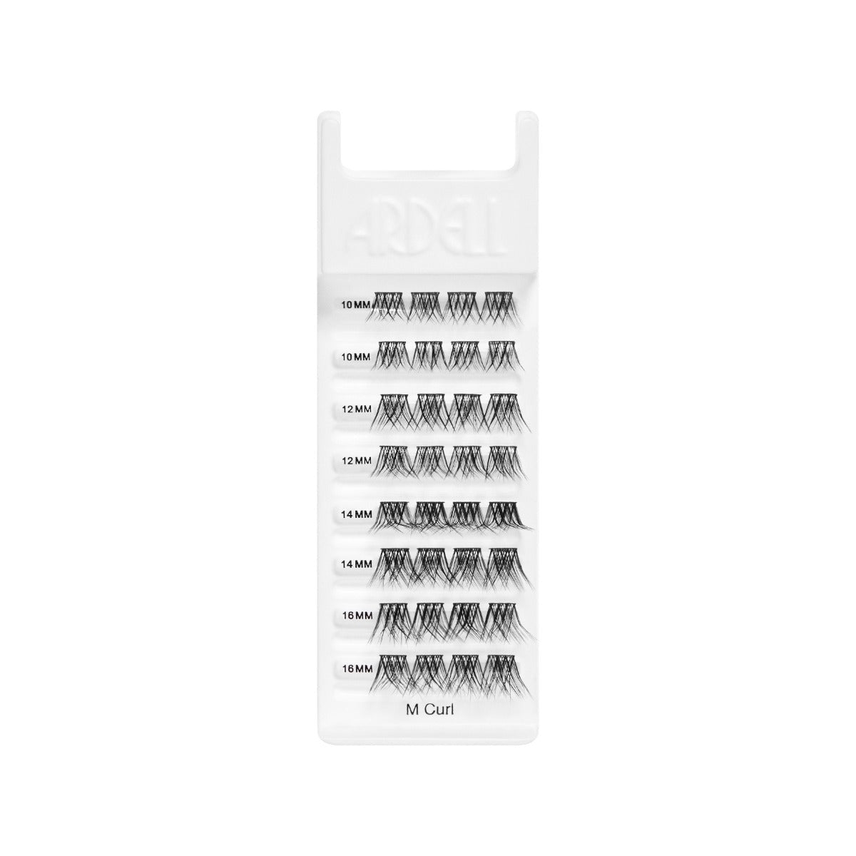 Seamless Underlash Extensions Faux Mink M Curl, 32-Count