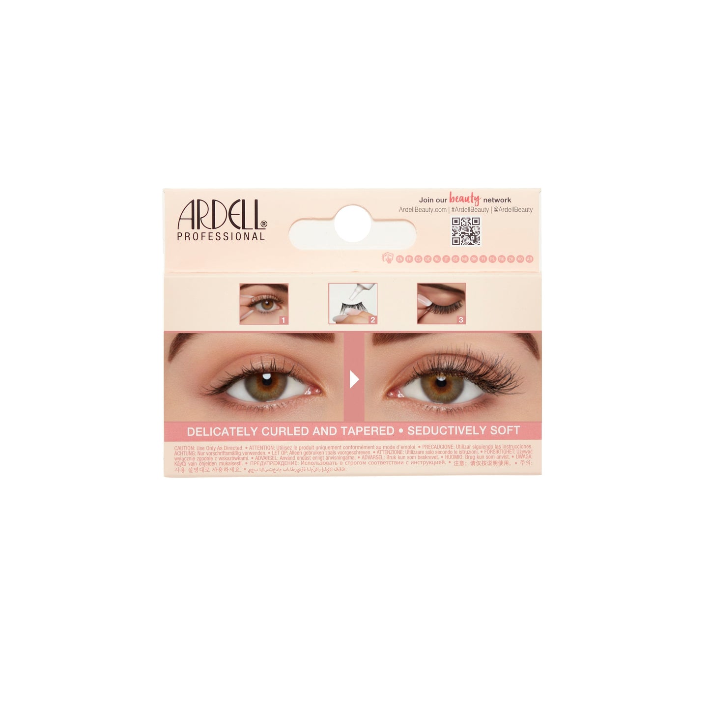 Naked Lash 3/4 Length 424 With Duo 1 Gram Glue, 2-Pack