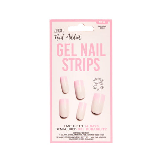 Nail Addict Gel Nail Strips - Blushing Bride